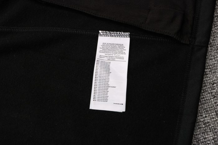Paris Saint-Germain Black Long Zip Jacket with Pink Trim - 图片 8
