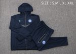 PSG 22/23 Long Zip Jacket Blue - 图片 2