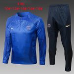 PSG 22/23 Half-Zip Kids Jacket (Spray Print)