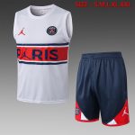 PSG 22/23 Jordan White Vest (Red Chest Badge)
