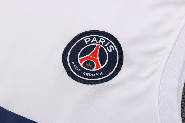 PSG 22/23 Jordan White Vest (Red Chest Badge) - 图片 5
