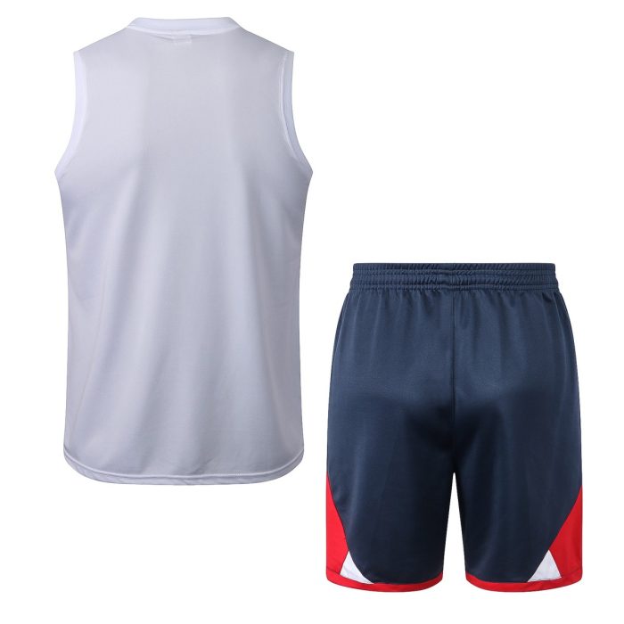 PSG 22/23 Jordan White Vest (Red Chest Badge) - 图片 8