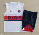 PSG 22/23 Jordan White Vest (Red Chest Badge) - 图片 9