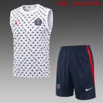 PSG 22/23 Jordan White Vest (Full Body Spray)