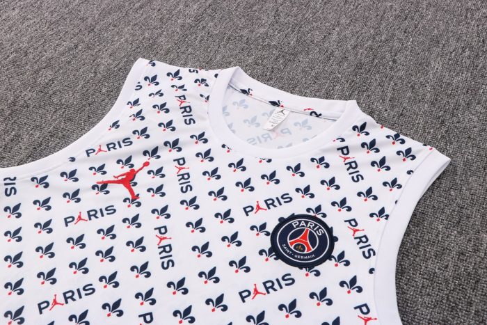 PSG 22/23 Jordan White Vest (Full Body Spray) - 图片 6
