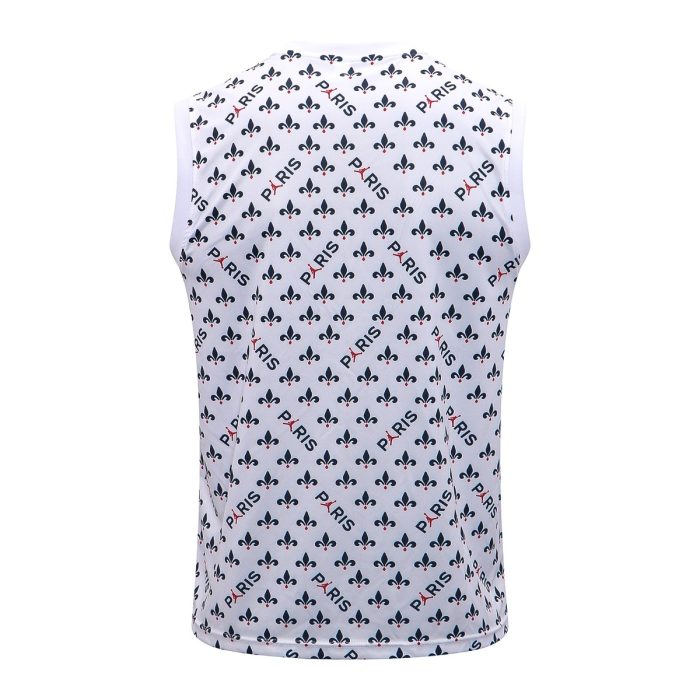 PSG 22/23 Jordan White Vest (Full Body Spray) - 图片 7
