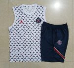 PSG 22/23 Jordan White Vest (Full Body Spray) - 图片 9
