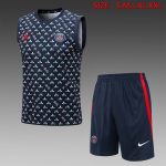PSG 2022-2023 Jordan Blue Vest (Full Body Spray)