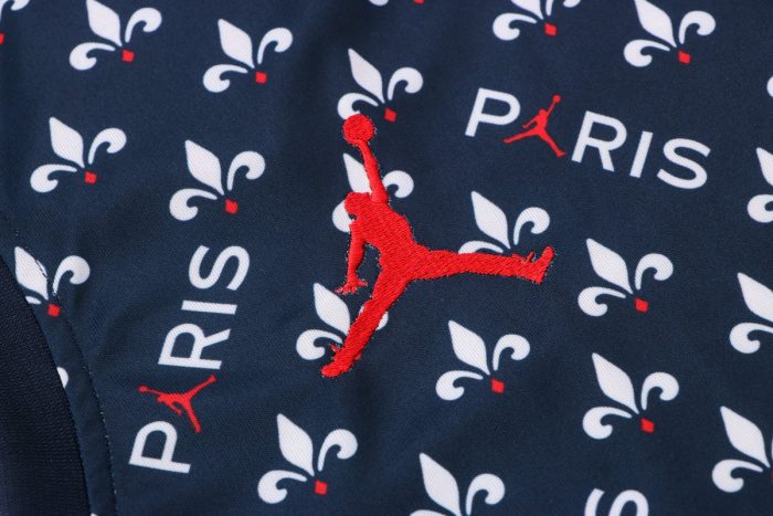 PSG 2022-2023 Jordan Blue Vest (Full Body Spray) - 图片 6