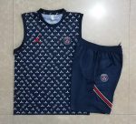 PSG 2022-2023 Jordan Blue Vest (Full Body Spray) - 图片 9