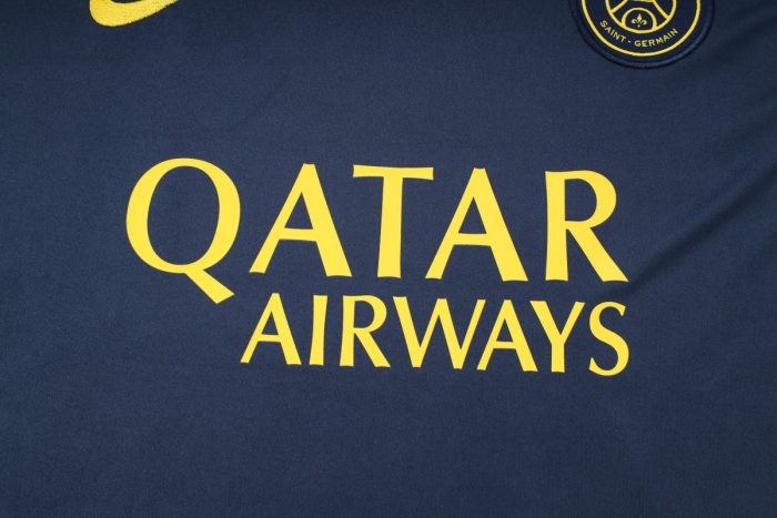 PSG 23/24 Short Sleeve Training Set in Royal Blue (with 7/8 Pants) - 图片 5