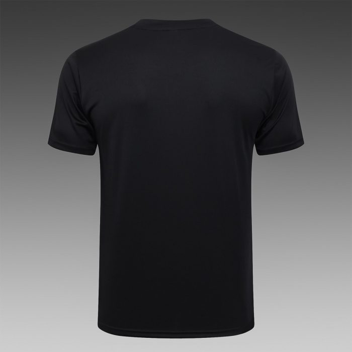 PSG 22-23 Jordan Black Short Sleeve Training Set with 3/4 Pants - 图片 7