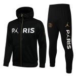 PSG 21/22 Long Zip Jacket Black with Gold Zipper - 图片 9