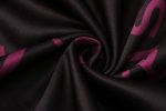 PSG 21-22 Jordan Black Long Zip Jacket with Purple Full Sleeve Ads - 图片 8