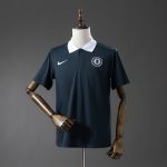 Chelsea 25/26 Polo - Dark Grey