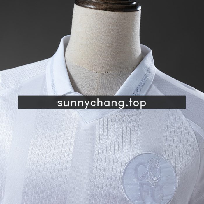 Chelsea 98/00 White Retro Jersey - 图片 6