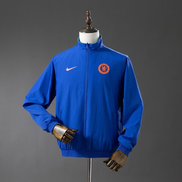 Chelsea Reversible Jacket Windbreaker - Blue & Sky Blue - 图片 2