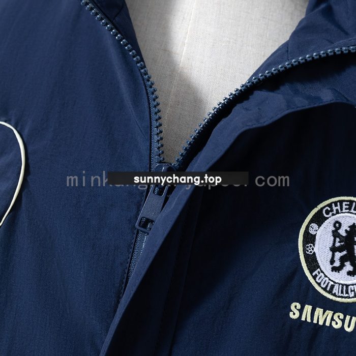 Chelsea Reversible Jacket Windbreaker Blue & Sky Blue - 图片 3