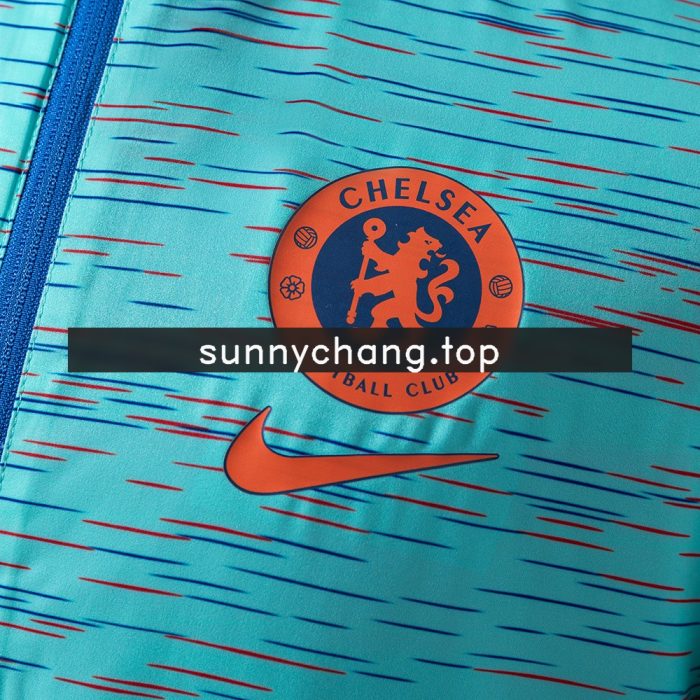 Chelsea Reversible Jacket Windbreaker - Blue & Sky Blue - 图片 4