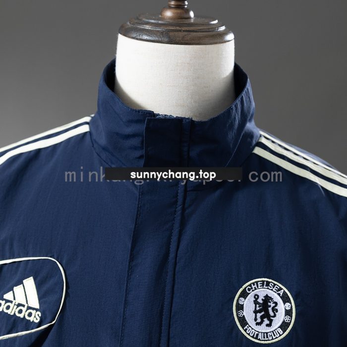 Chelsea Reversible Jacket Windbreaker Blue & Sky Blue - 图片 6