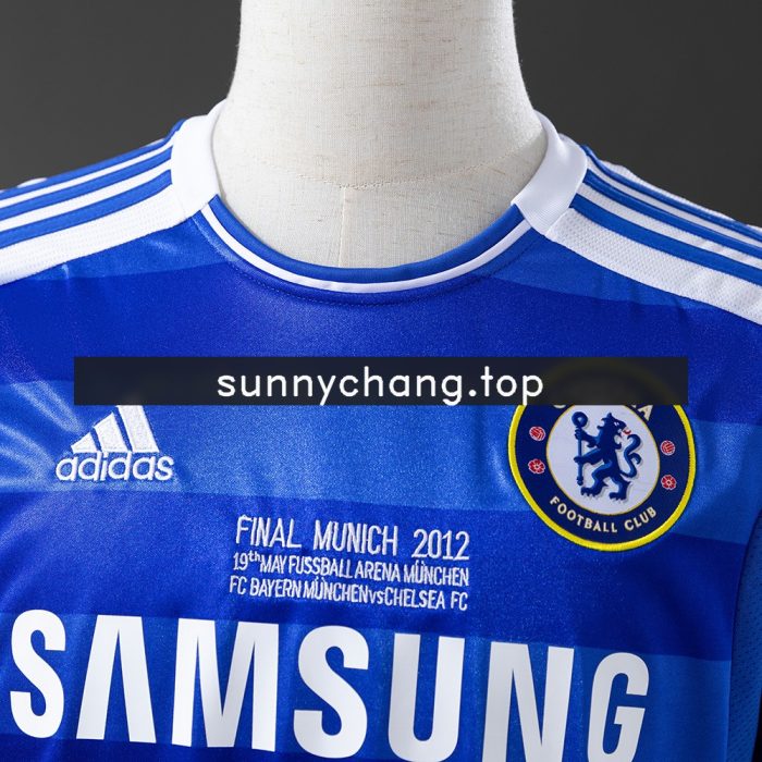 Chelsea 11/12 Home Shirt Champions League Version - 图片 7