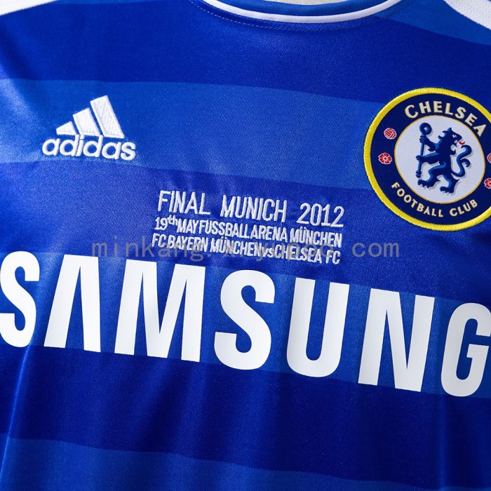 Chelsea 2011/12 Home Long Sleeve Retro Jersey - 图片 6