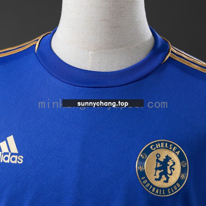 Retro Long Sleeve Chelsea 12/13 Home - 图片 6