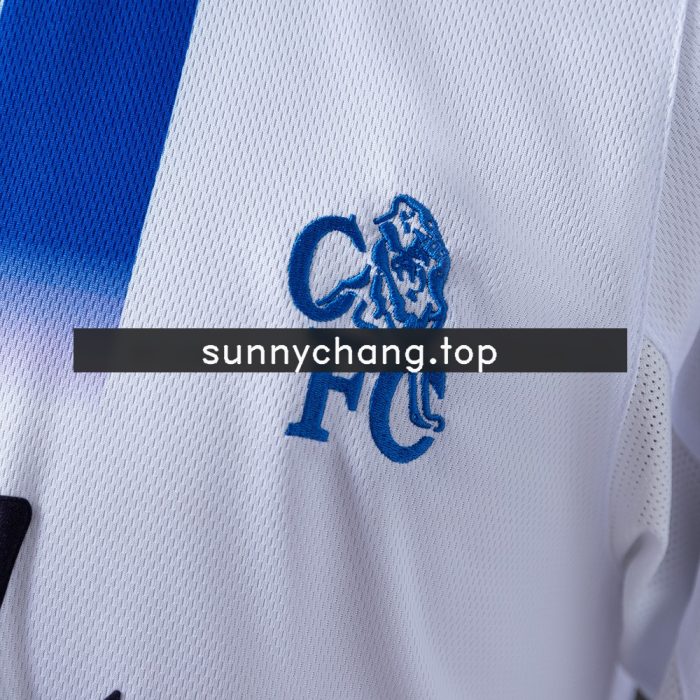 Chelsea 12/13 Home Long Sleeve Retro Shirt - 图片 4