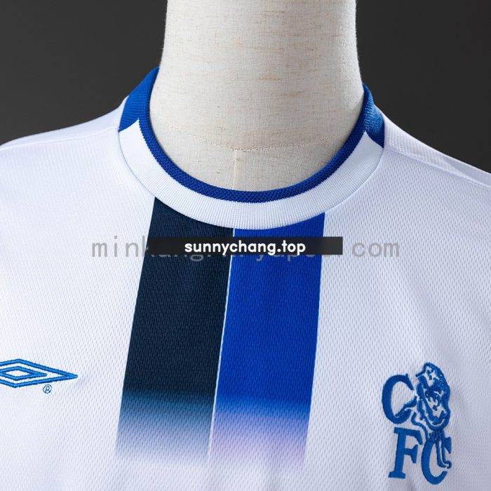 Chelsea 12/13 Home Long Sleeve Retro Shirt - 图片 6