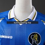 Chelsea 09/10 Home Long Sleeve Retro Jersey - 图片 6