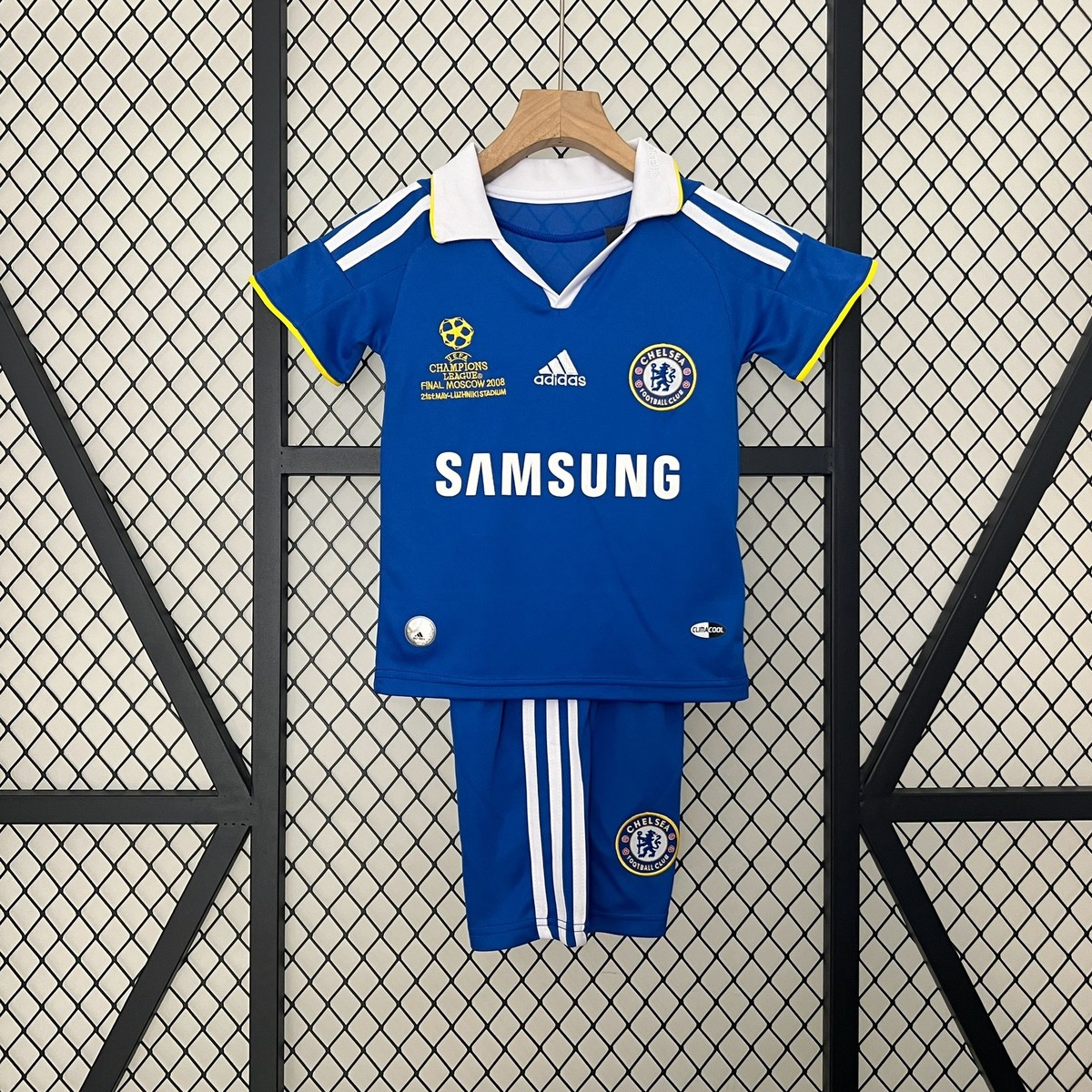 JER-9057_1 Chelsea 97/99 Home Long Sleeve Retro Jersey - 图片 1