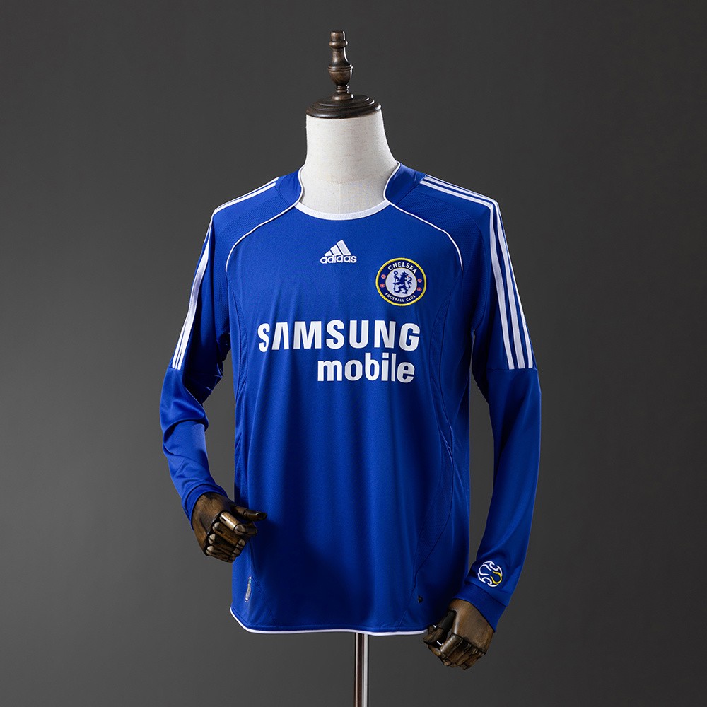 Chelsea 06/07 Home Long Sleeve Retro Shirt