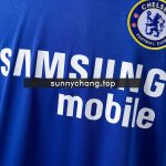 Chelsea 06/07 Home Long Sleeve Retro Shirt - 图片 5