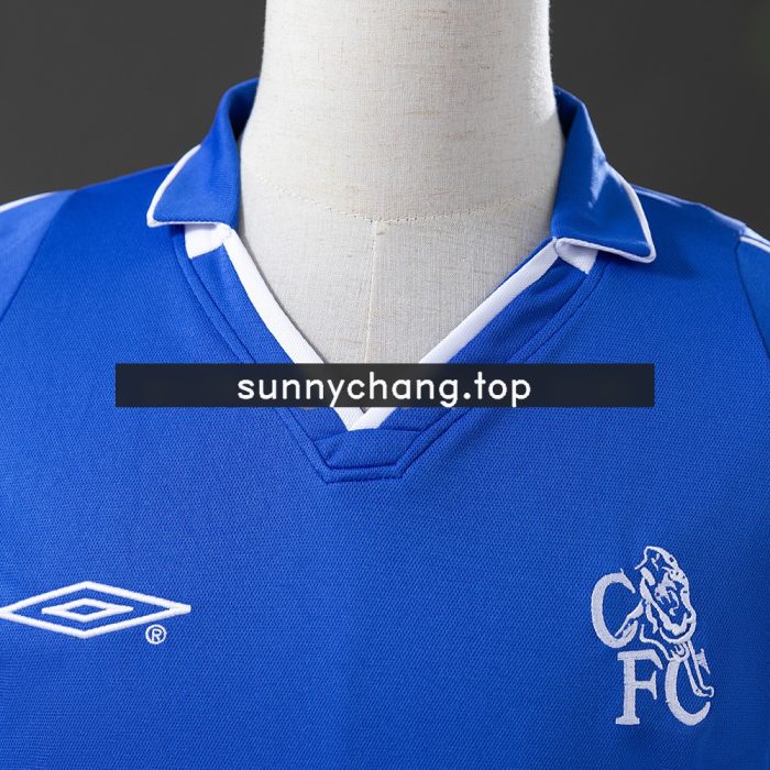 Chelsea 01/03 Home Retro Jersey - 图片 7