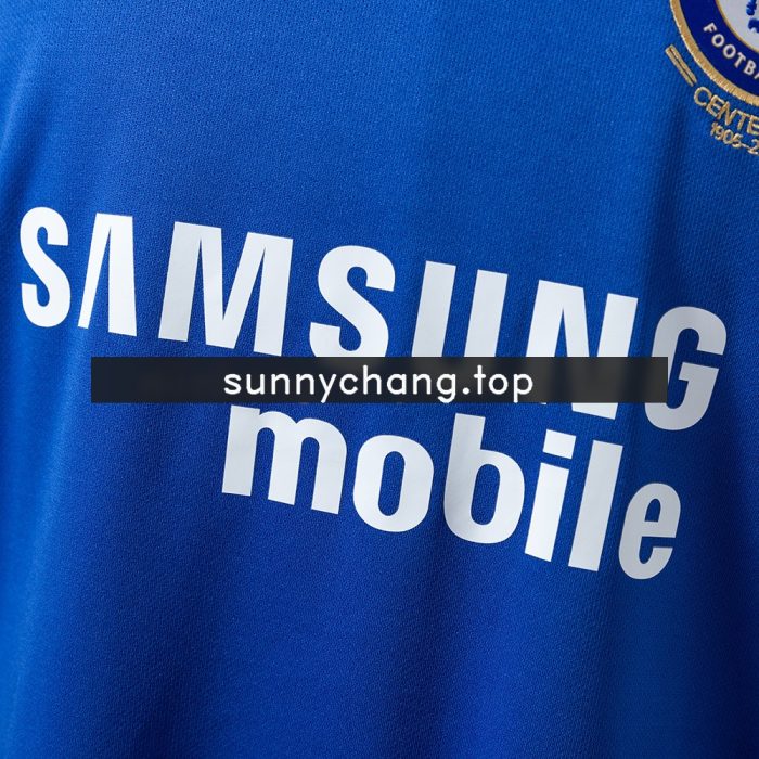 Retro Chelsea 05/06 Home Shirt - 图片 5