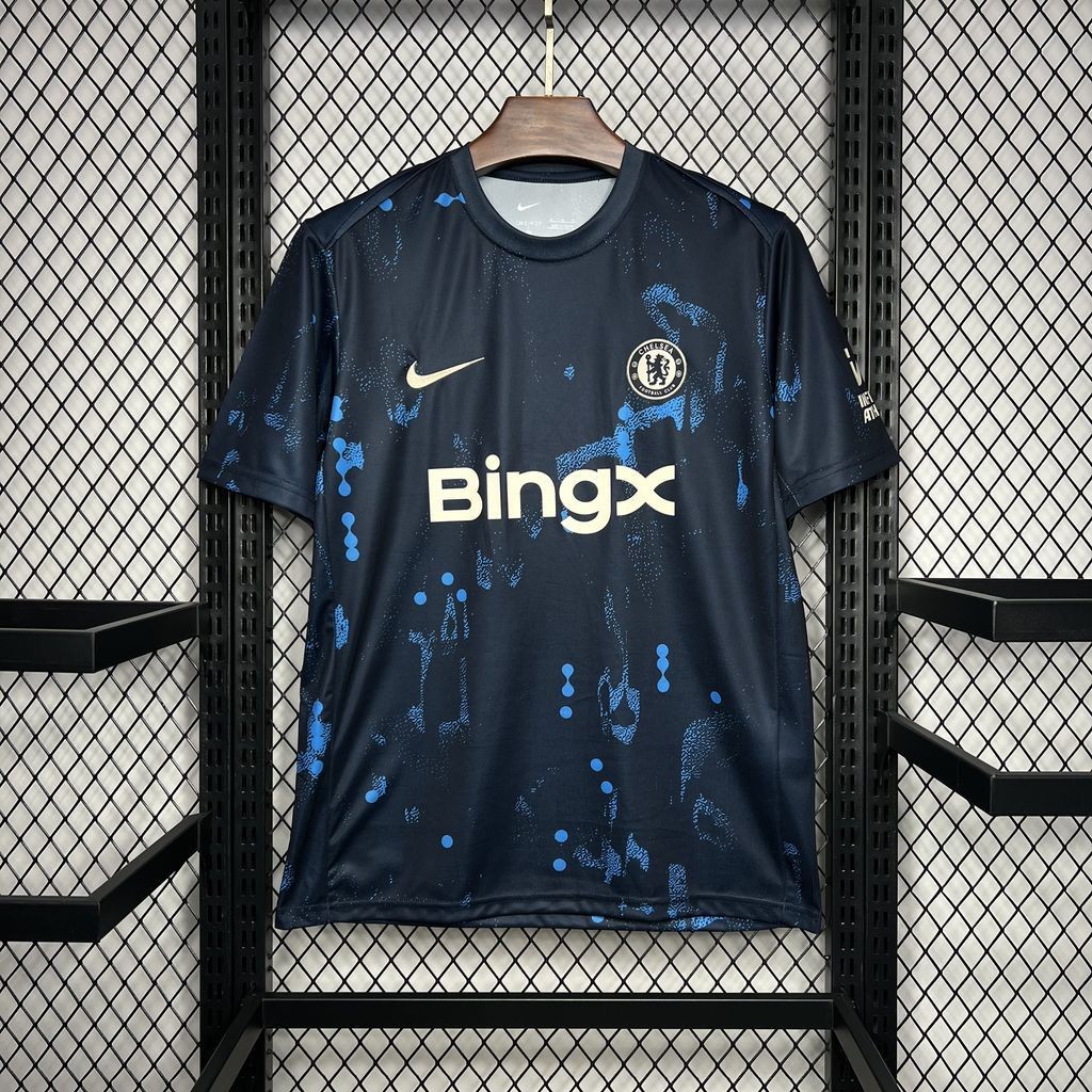 Chelsea 24/25 Dark Blue Pre-Match Training Jersey