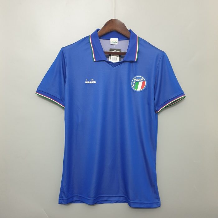 Italy 1990 Home Retro Shirt - 图片 3