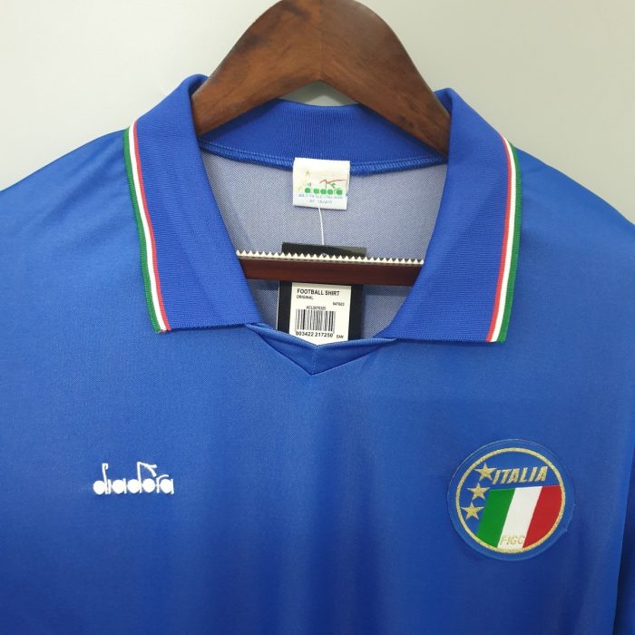 Italy 1990 Home Retro Shirt - 图片 8