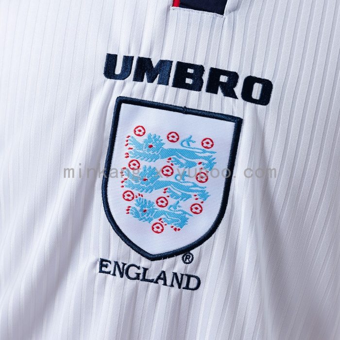 1998 England Home Retro Shirt - 图片 3