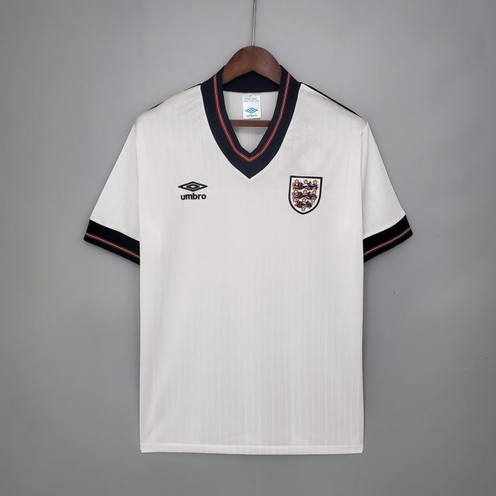 England 1984-1987 Home Retro Shirt - 图片 5