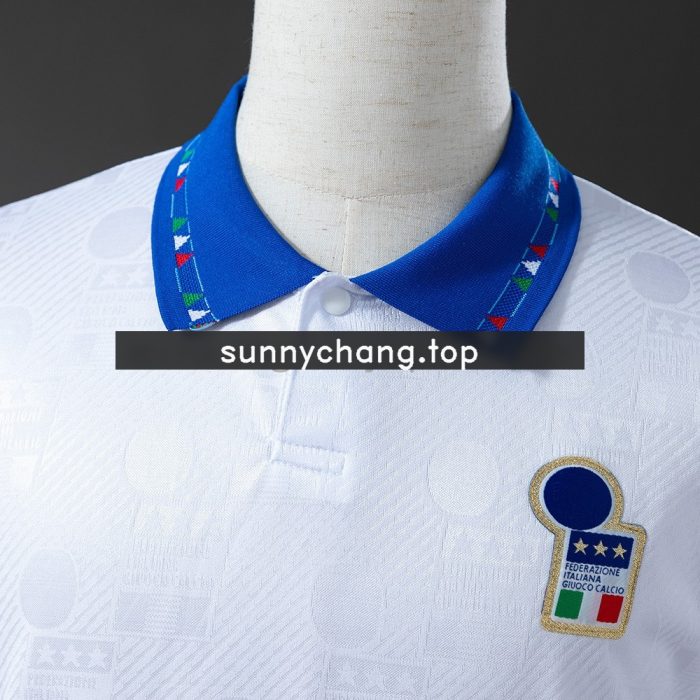 Italy 1994 Away Retro Jersey - 图片 5