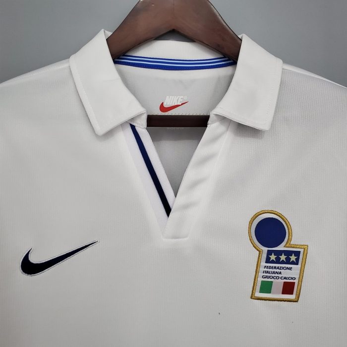 Italy 1998 Away Retro Jersey - 图片 4