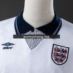 1990 England Home Retro Shirt - 图片 5