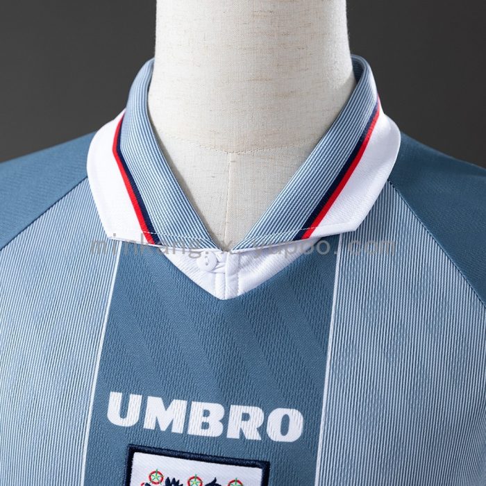England 1996 Away Retro Jersey - 图片 4
