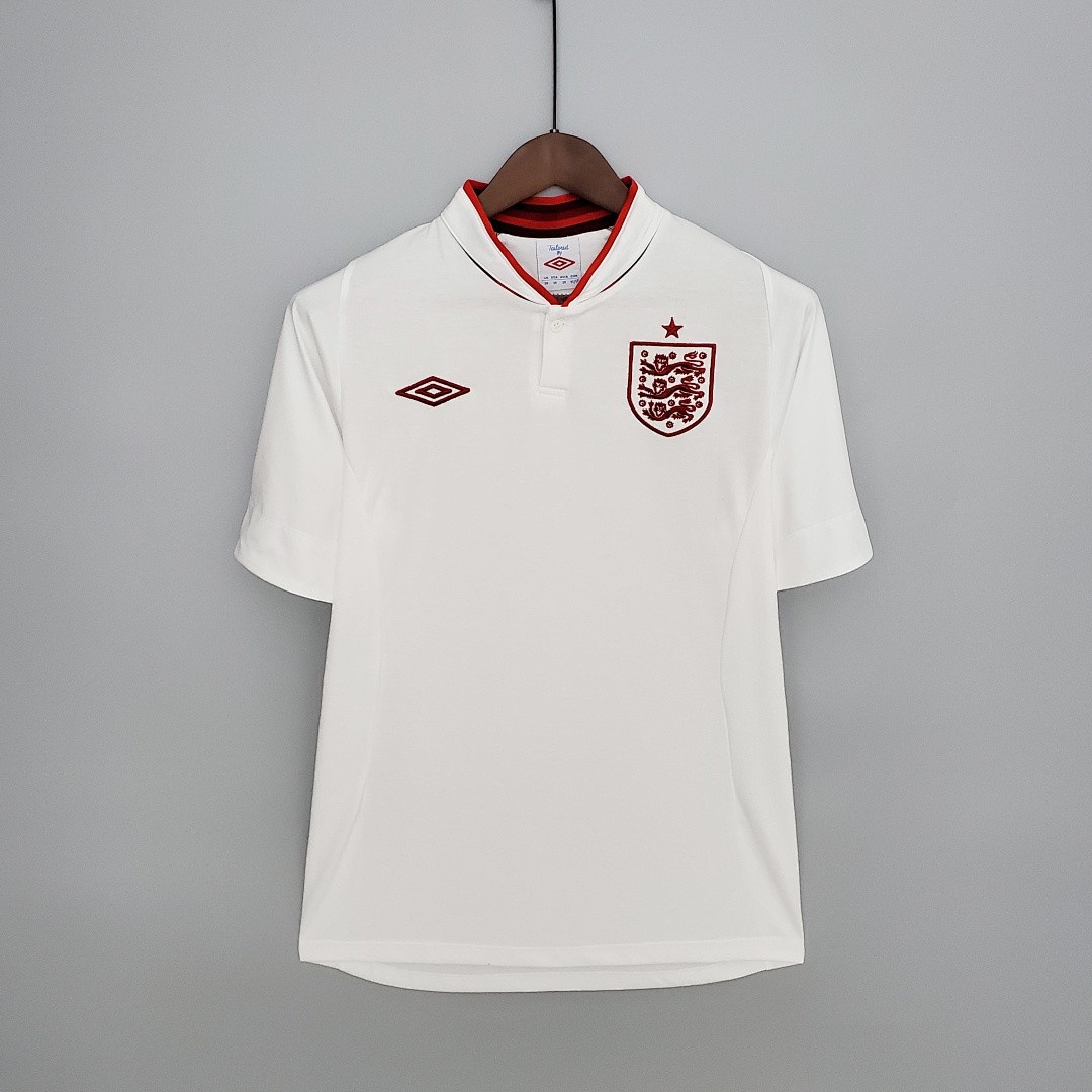 2012 England Home Retro Shirt