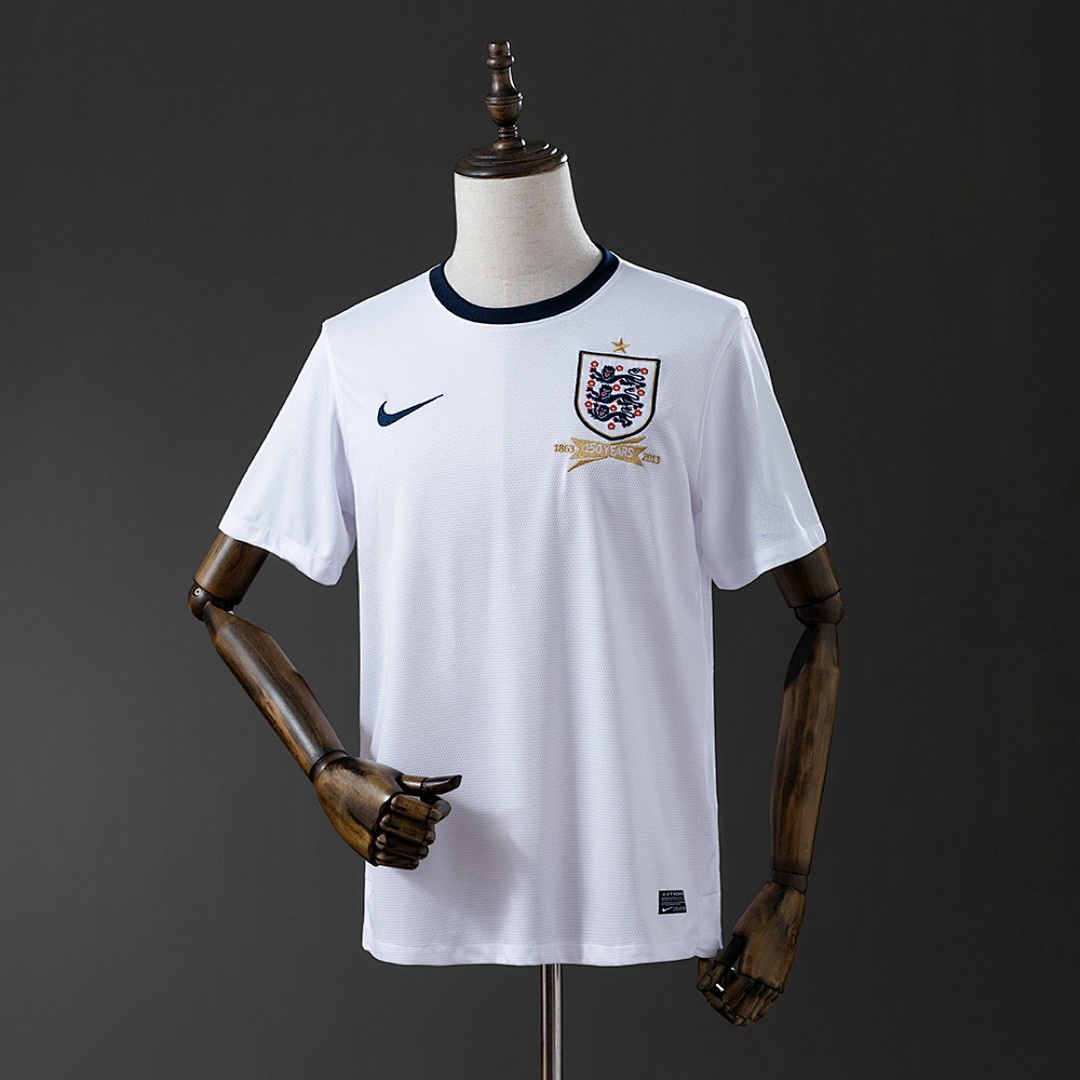 2013 England Home Retro Shirt