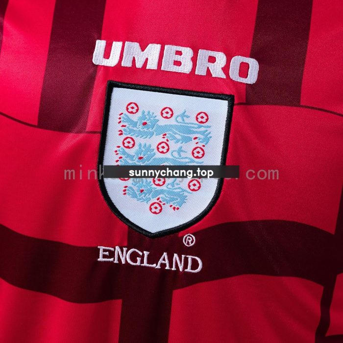 1998 England Away Retro Jersey - 图片 3
