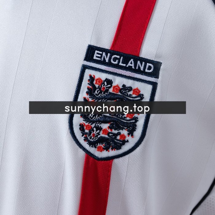 England 2002 Home Retro Shirt - 图片 6