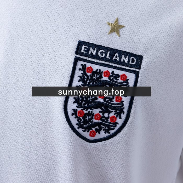 2006 England Home Retro Shirt - 图片 5