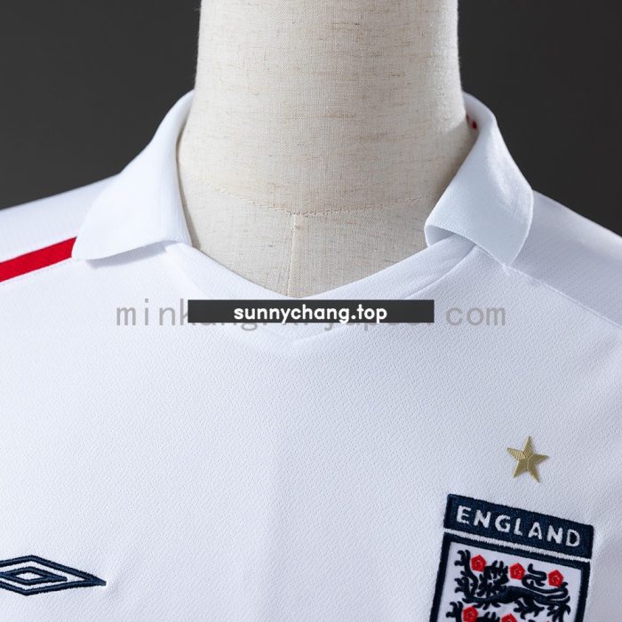 2006 England Home Retro Shirt - 图片 6